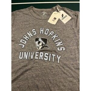 NEW Johns Hopkins University Short Sleeve T-Shirt MEDIUM Jays NCAA Medicine NWT